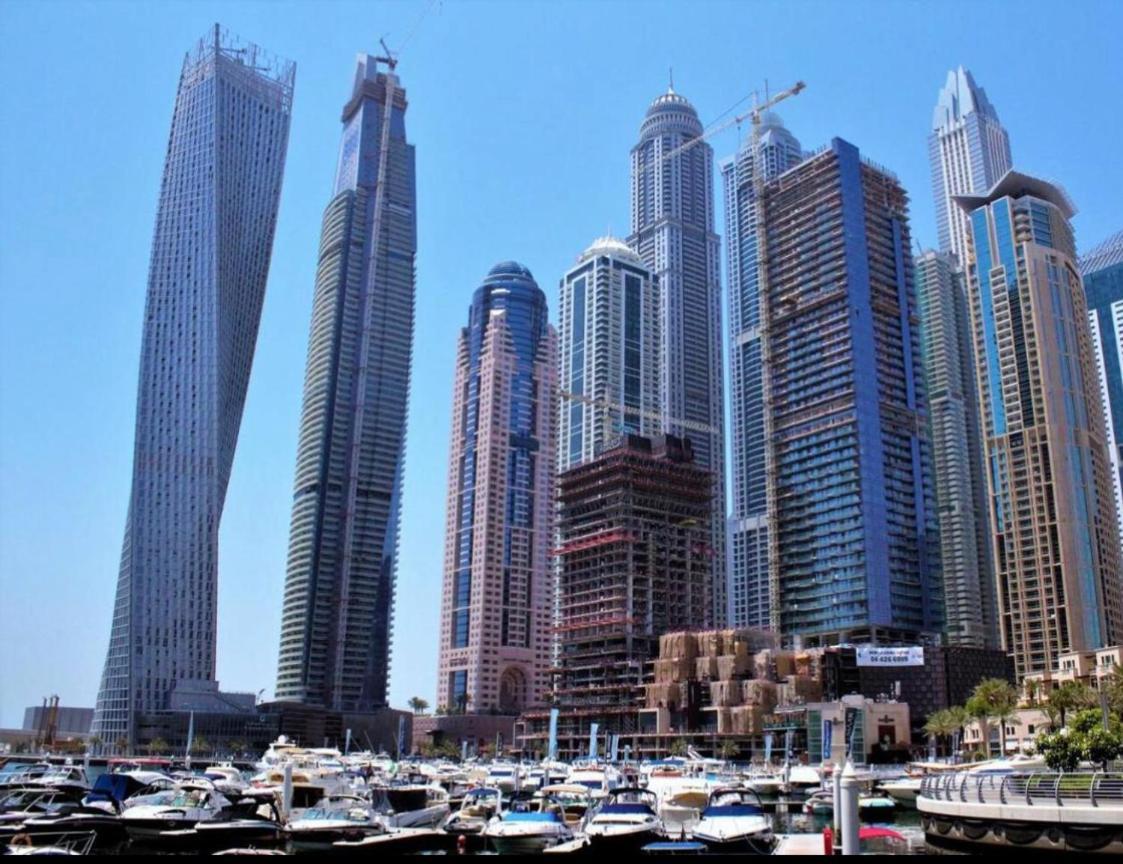 Appartamento Bright Luxury 2Br Aprt Dubai Marina With Balcony Esterno foto