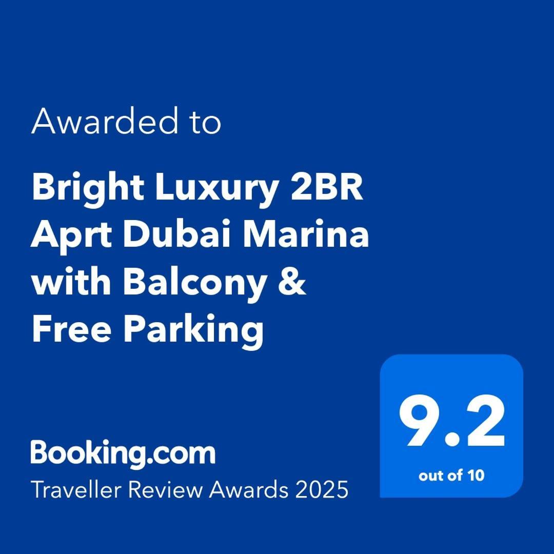 Appartamento Bright Luxury 2Br Aprt Dubai Marina With Balcony Esterno foto